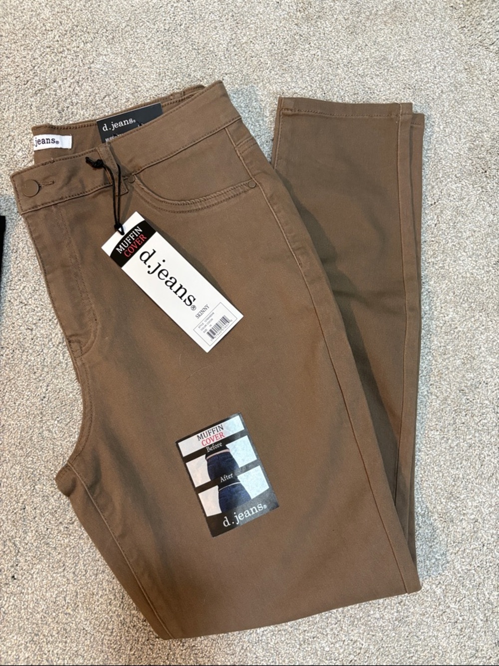 d. jeans Skinny Jeans Duo in Black and Brown - Picture 2 of 5
